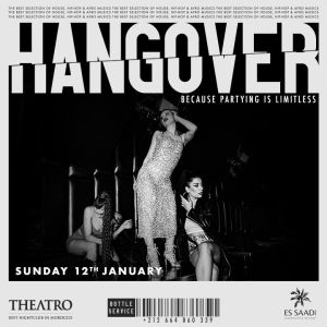 Hangover, Sunday, January 12th, 2025