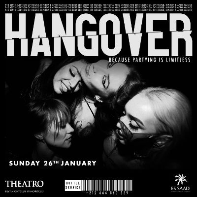 Hangover, Sunday, January 26th, 2025