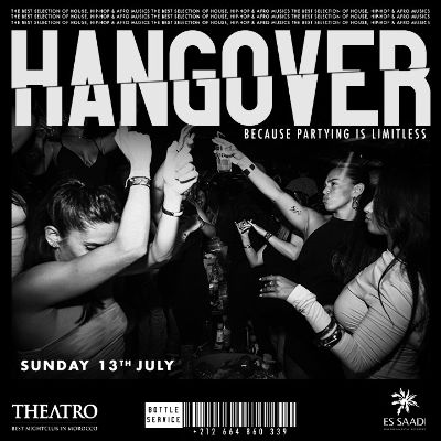 Hangover, Sunday, July 13th, 2025