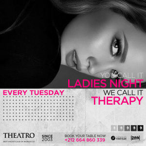 Ladies Night Therapy, Tuesday, November 6th, 2018