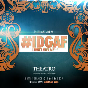#IDGAF, Saturday, October 27th, 2018