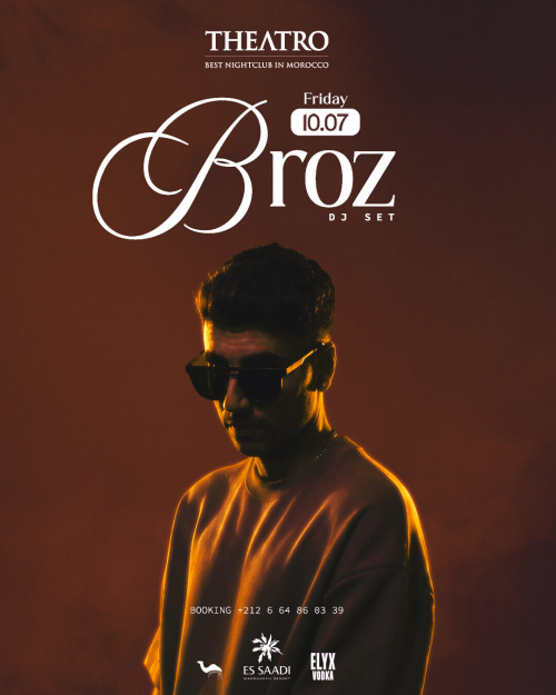 Theatro x Broz - Flyer