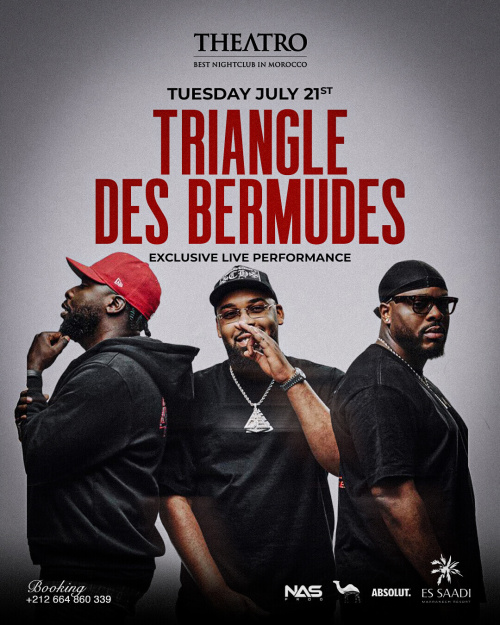 Live Performance: Triangle des Bermudes - Flyer