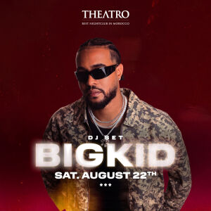 Theatro x Bigkid, Saturday, August 22nd, 2026