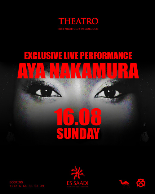 Live Performance: Aya Nakamura - Flyer