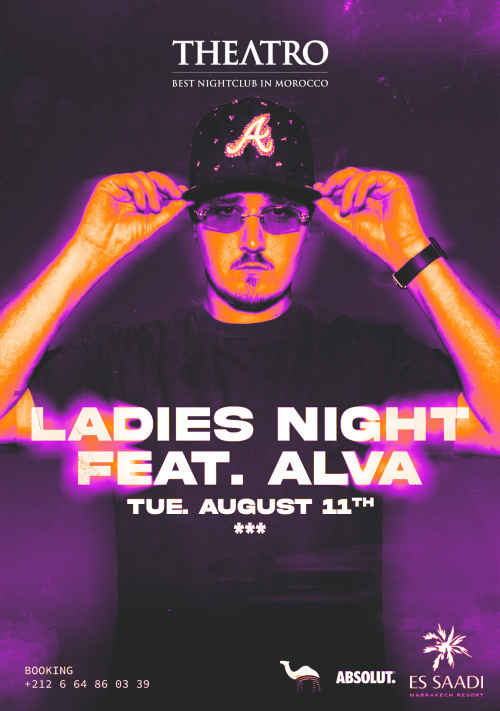 Ladies Night Feat. Alva - Flyer