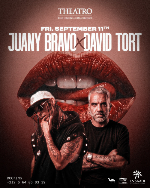 Juany Bravo x David Tort - Flyer