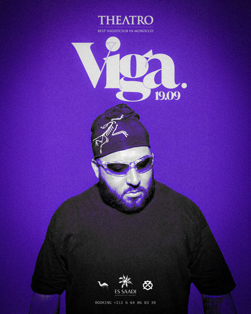 Theatro x Viga - Flyer