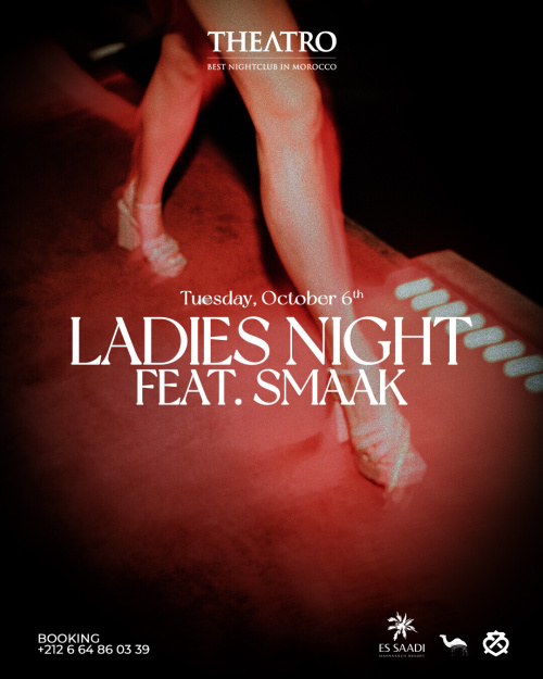 Ladies Night Feat. Smaak - Flyer