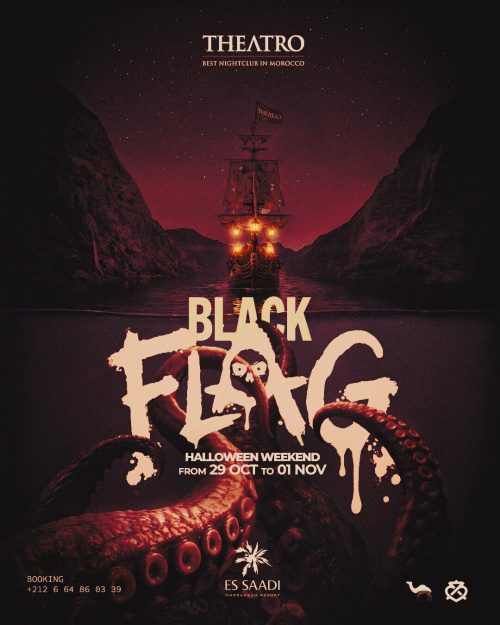 Halloween Weekend: Black Flag - Flyer