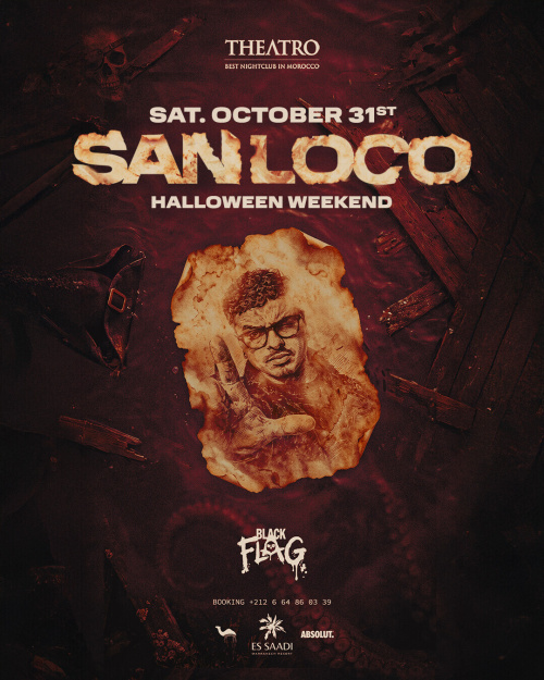 Halloween WKD x SAN LOCO - Flyer