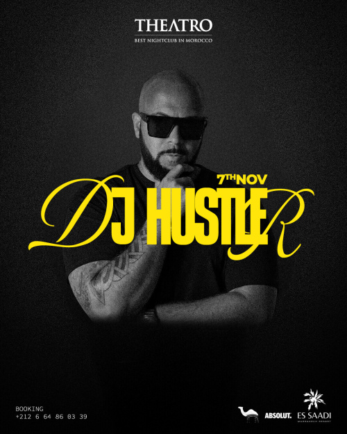 Theatro x Hustler - Flyer
