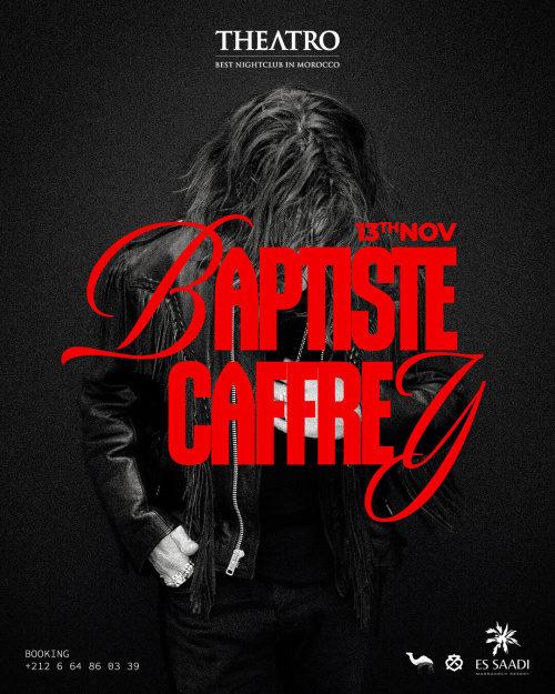 Theatro x Baptiste Caffrey - Flyer