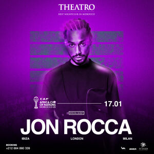 Flyer: Theatro x Jon Rocca