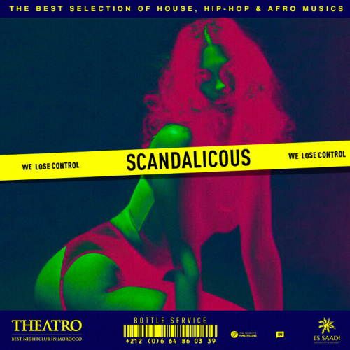 Scandalicious - Flyer