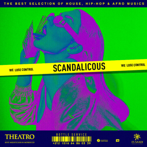 Scandalicious - Flyer