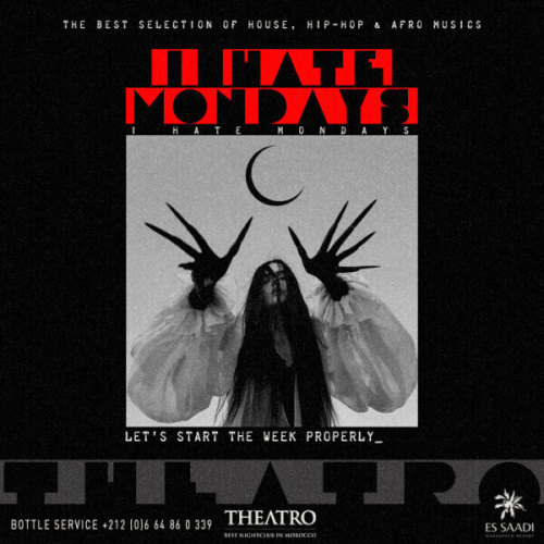 I Hate Mondays - Flyer