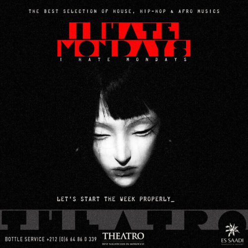 I Hate Mondays - Flyer