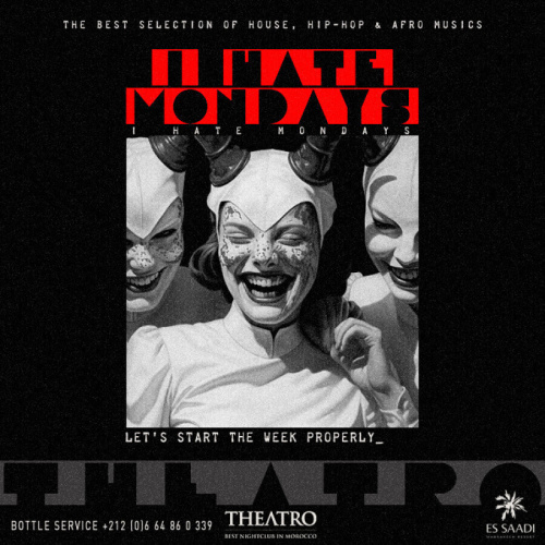 I Hate Mondays - Flyer