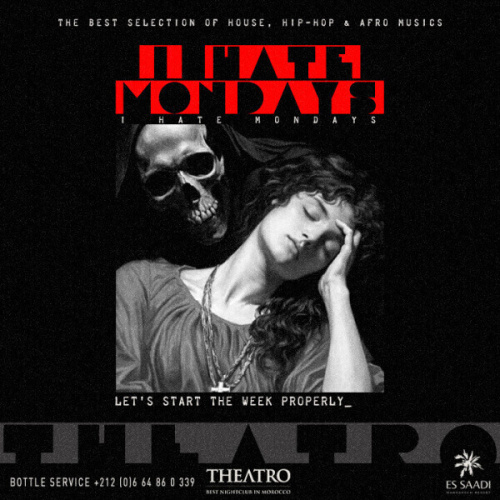 I Hate Mondays - Flyer