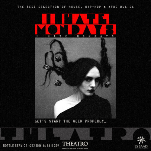 I Hate Mondays - Flyer