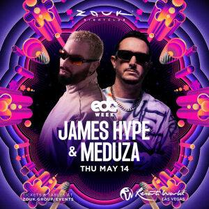 Flyer: James Hype & Meduza