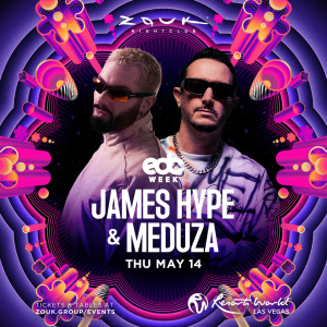 Flyer: James Hype & Meduza