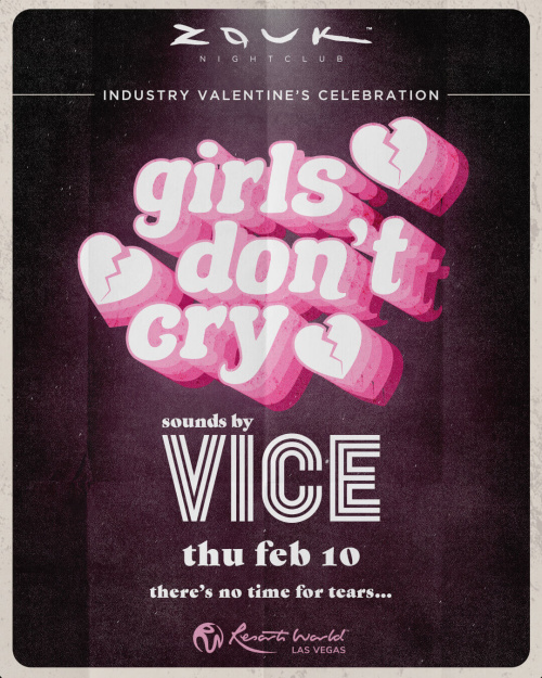 Flyer: DJ VICE, Industry Valentine