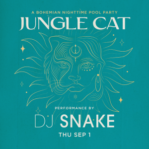 Flyer: DJ Snake, A Nighttime Pool Party