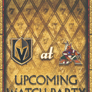 VGK Official Watch Party, Friday, April 5th, 2024