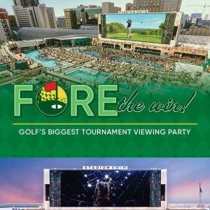 FORE the win! / UFC 300 Watch Party, Saturday, April 13th, 2024