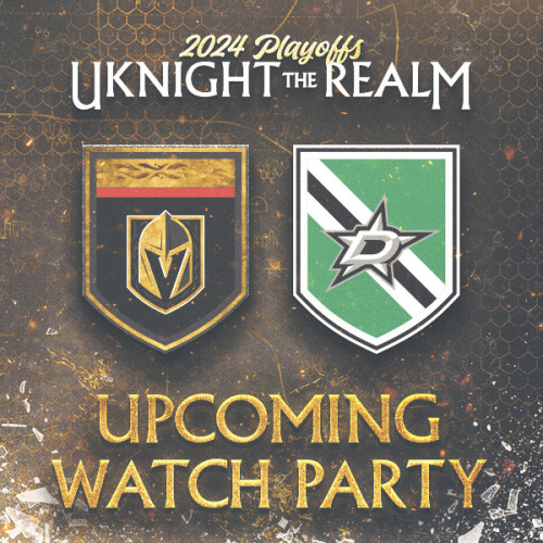 Official VGK Watch Party - Flyer