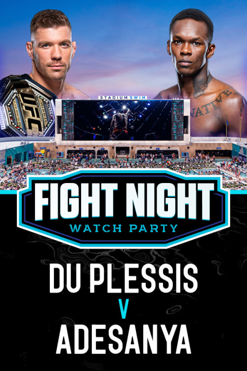 Flyer: UFC 305: Du Plessis vs Adesanya Watch Party