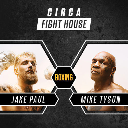 Boxing: Jake Paul vs Mike Tyson - Flyer