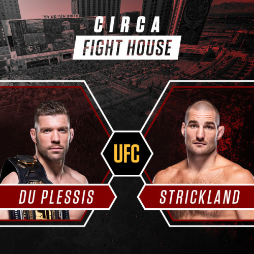 UFC 312: Du Plessis vs Strickland - Flyer