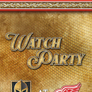 Official VGK Watch Party, Sunday, March 16th, 2025