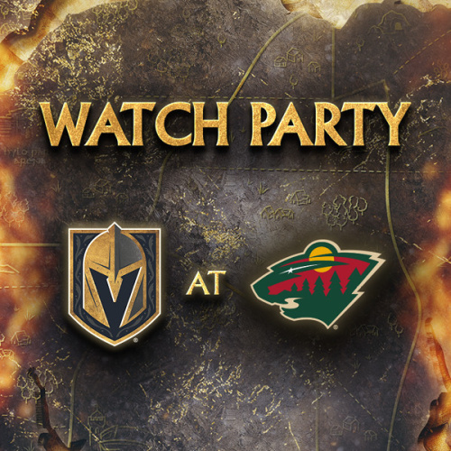 Official VGK Watch Party - Flyer