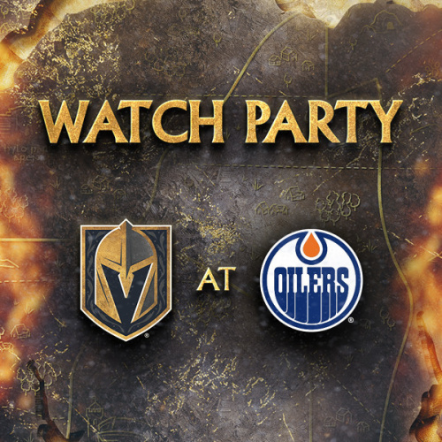 Official VGK Watch Party - Flyer