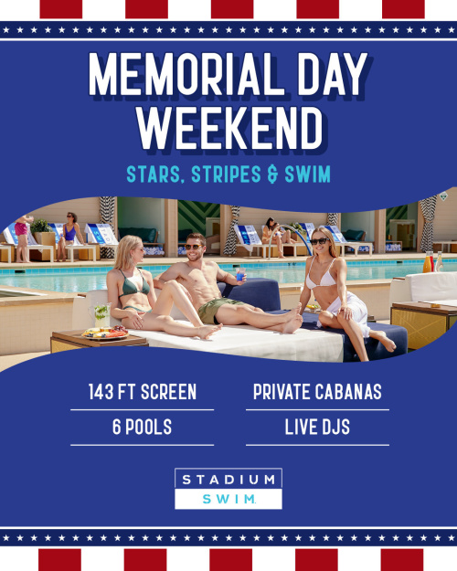 Memorial Day: Stars, Stripes & Swim - Stadium Swim