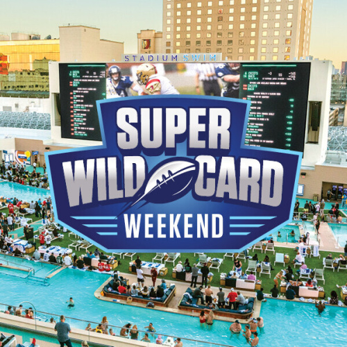 Super Wild Card Weekend - Flyer