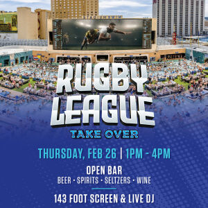 Flyer: Rugby League Takeover