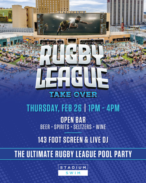 Rugby League Takeover - Flyer