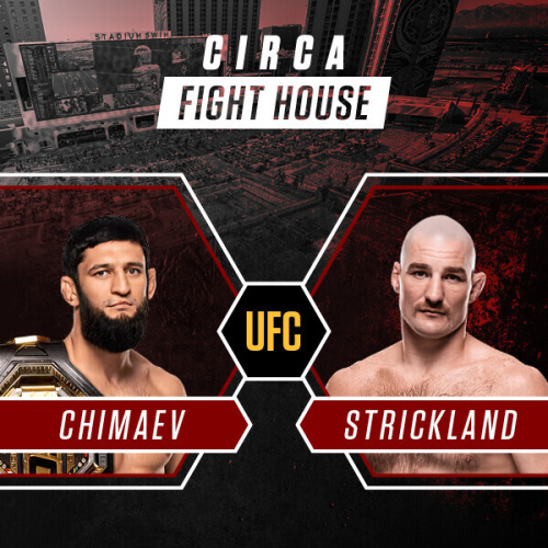 UFC 328 at Circa Fight House - Flyer