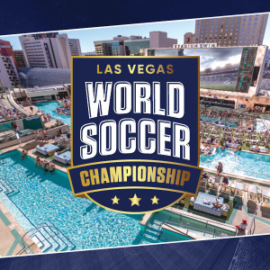 Flyer: World Soccer Championship at Stadium Swim