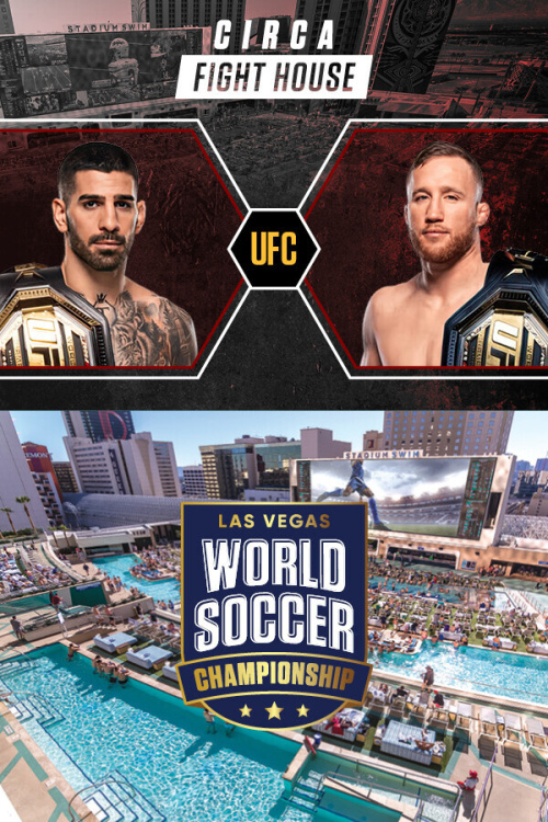 World Soccer Championship & UFC Freedom 250 at Stadium Swim - Flyer