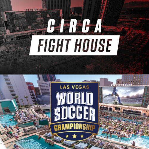 World Soccer Championship Watch Party with LVCVA at Stadium Swim - Flyer
