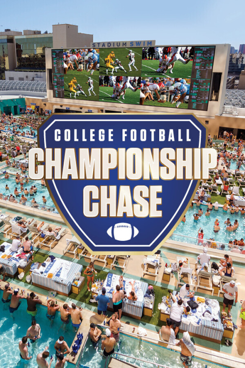 College Football at Stadium Swim - Flyer