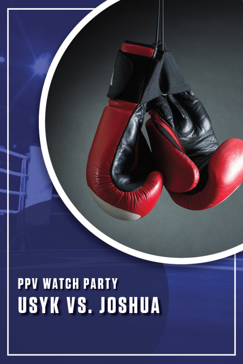 Flyer: Boxing: Usyk vs Joshua