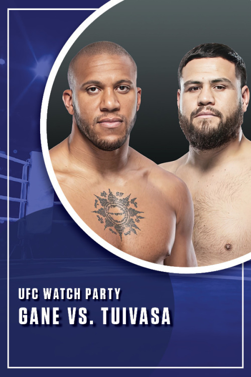 UFC Paris: Gane vs Tuivasa - Flyer