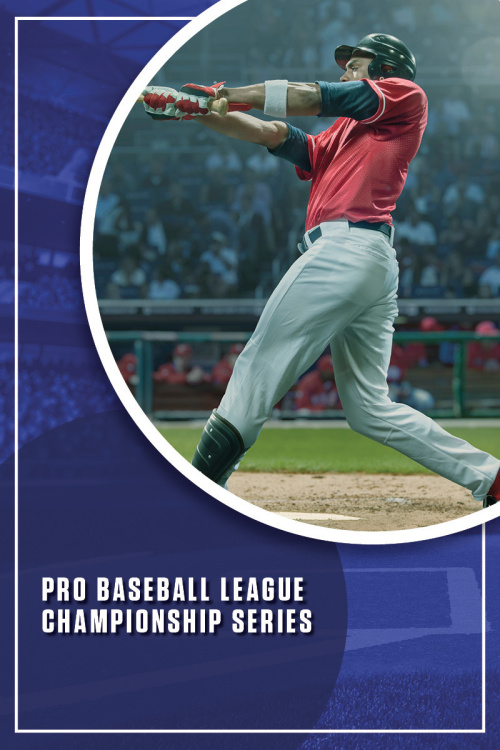 Flyer: Pro Baseball League Championship Series